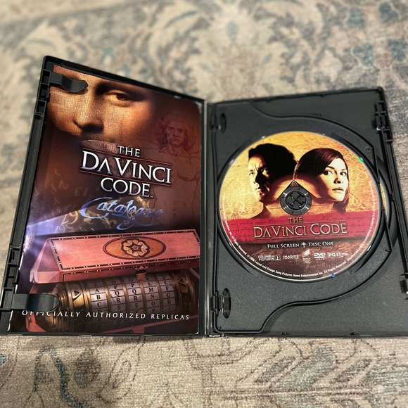 {The Da Vinci Code} DVD FULL SCREEN SPECIAL EDITION, used good condition 2005 - Picture 3 of 6